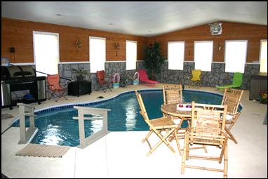 34 x 27 Foot Indoor Pool Room
Established subdivision
Branson schools