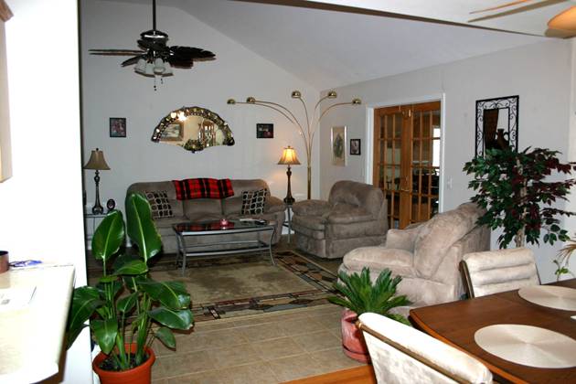 Living room and Master Bedroom open into the pool area
Well Maintained home!